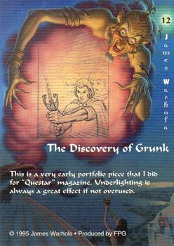 1995 FPG James Warhola #12 The Discovery of Grunk Back