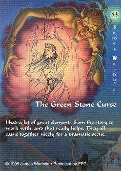 1995 FPG James Warhola #13 The Green Stone Curse Back