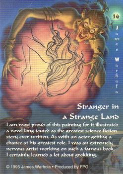 1995 FPG James Warhola #14 Stranger in a Strange Land Back