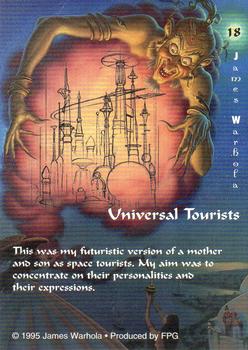 1995 FPG James Warhola #18 Universal Tourists Back