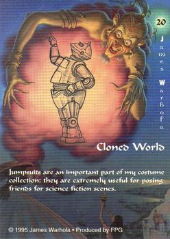 1995 FPG James Warhola #20 Cloned World Back