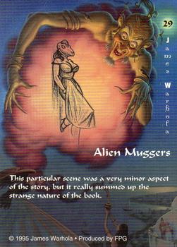1995 FPG James Warhola #29 Alien Muggers Back