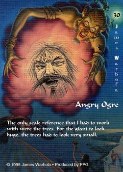 1995 FPG James Warhola #30 Angry Ogre Back