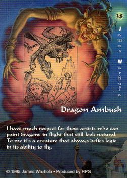 1995 FPG James Warhola #38 Dragon Ambush Back