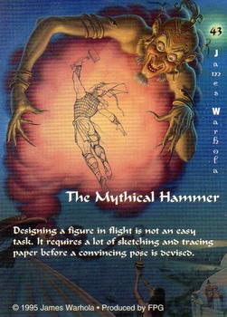 1995 FPG James Warhola #43 The Mythical Hammer Back