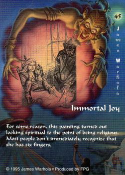 1995 FPG James Warhola #45 Immortal Joy Back