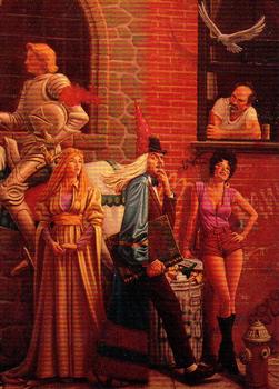1995 FPG James Warhola #49 Wizard Transfer Front