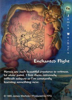 1995 FPG James Warhola #54 Enchanted Flight Back