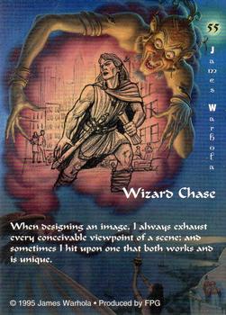 1995 FPG James Warhola #55 Wizard Chase Back
