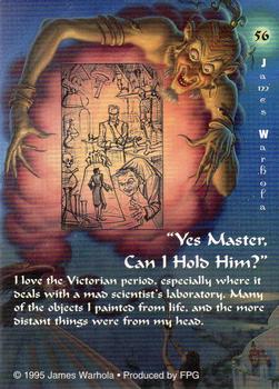 1995 FPG James Warhola #56 Yes Master, Can I Hold Him? Back