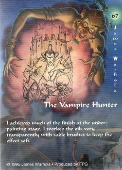 1995 FPG James Warhola #67 The Vampire Hunter Back