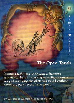 1995 FPG James Warhola #71 The Open Tomb Back