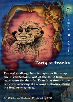 1995 FPG James Warhola #73 Party at Frank's Back
