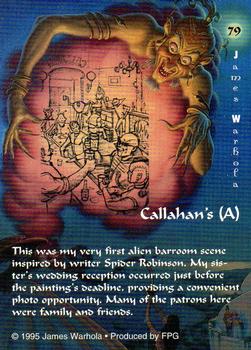 1995 FPG James Warhola #79 Callahan's (A) Back