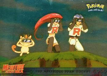 1999 Topps Pokemon the First Movie - Foil (Black Topps Logo) #12 The Nefarious Team Rocket Front