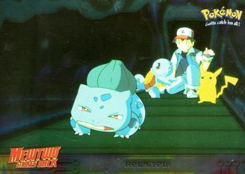 1999 Topps Pokemon the First Movie - Foil (Black Topps Logo) #31 Reunited! Front