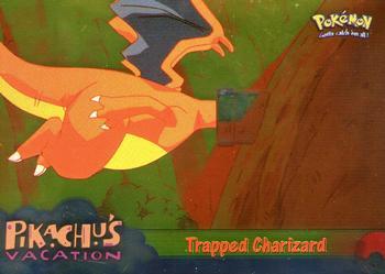 1999 Topps Pokemon the First Movie - Foil (Black Topps Logo) #51 Trapped Charizard Front