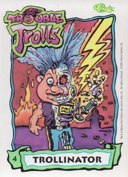 1992 Classic Games Trouble Trolls #4 Trollinator Front