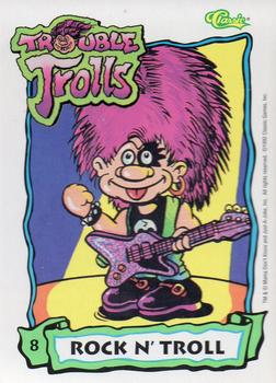 1992 Classic Games Trouble Trolls #8 Rock n' Troll Front