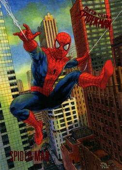 2017 Fleer Ultra Marvel Spider-Man #NSU Spider-Man Front
