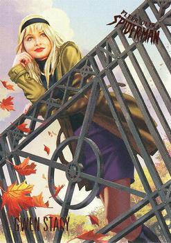 2017 Fleer Ultra Marvel Spider-Man #23 Gwen Stacy Front