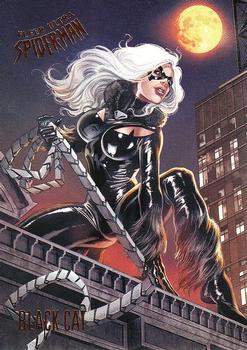 2017 Fleer Ultra Marvel Spider-Man #51 Black Cat Front