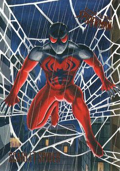 2017 Fleer Ultra Marvel Spider-Man #76 Scarlet Spider Front