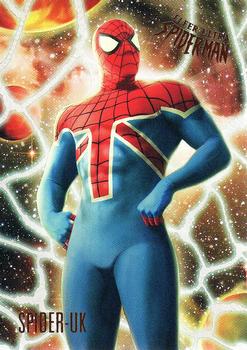 2017 Fleer Ultra Marvel Spider-Man #77 Spider-UK Front