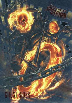 2017 Fleer Ultra Marvel Spider-Man #98 Ghost Rider Front