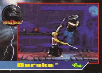 1994 Classic Mortal Kombat II #1 Baraka Front