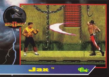 1994 Classic Mortal Kombat II #6 Jax Front