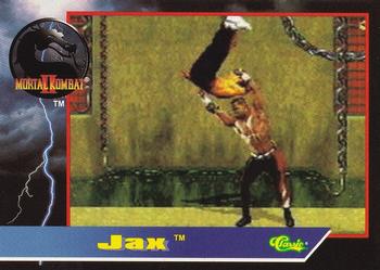 1994 Classic Mortal Kombat II #9 Jax Front