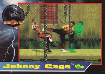 1994 Classic Mortal Kombat II #13 Johnny Cage Front