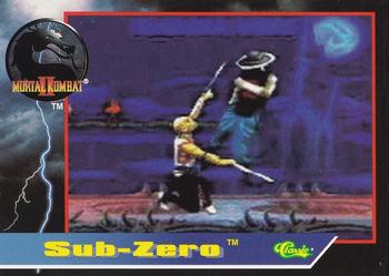 1994 Classic Mortal Kombat II #73 Sub-Zero Front