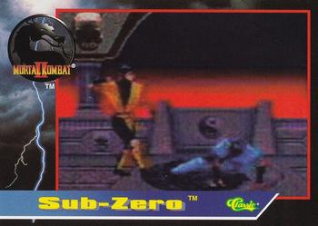 1994 Classic Mortal Kombat II #77 Sub-Zero Front