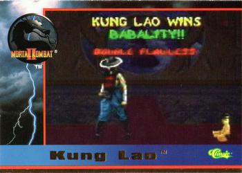 1994 Classic Mortal Kombat II - Babality Moves #BAB2 Kung Lao Front