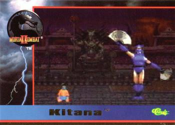 1994 Classic Mortal Kombat II - Babality Moves #BAB3 Kitana Front