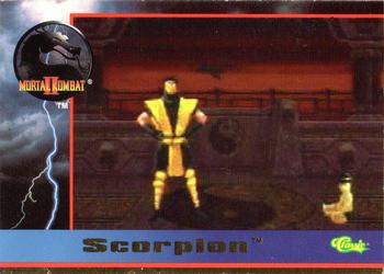 1994 Classic Mortal Kombat II - Babality Moves #BAB5 Scorpion Front