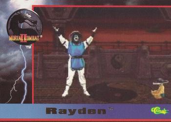1994 Classic Mortal Kombat II - Babality Moves #BAB6 Rayden Front