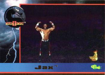 1994 Classic Mortal Kombat II - Babality Moves #BAB8 Jax Front