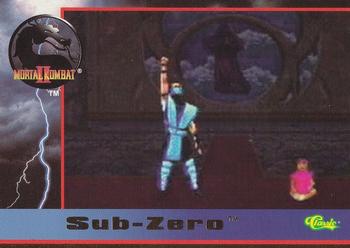 1994 Classic Mortal Kombat II - Babality Moves #BAB12 Sub-Zero Front