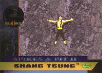 1994 Classic Mortal Kombat II - Spikes & Pit II #SP11 Shang Tsung Front