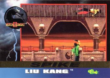 1994 Classic Mortal Kombat II - Spikes #SPK5 Liu Kang Front