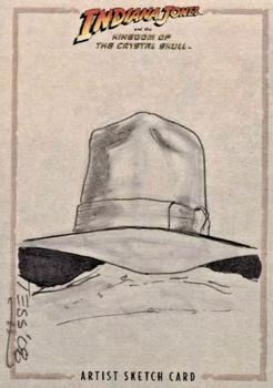 2008 Topps Indiana Jones and the Kingdom of the Crystal Skull - Sketch #NNO Tess Fowler Front