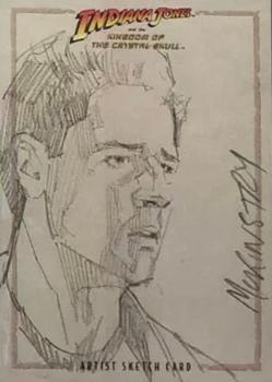 2008 Topps Indiana Jones and the Kingdom of the Crystal Skull - Sketch #NNO Peter McKinstry Front