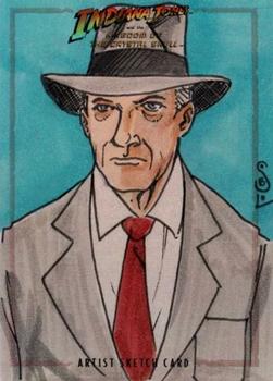 2008 Topps Indiana Jones and the Kingdom of the Crystal Skull - Sketch #NNO Jason Sobol Front