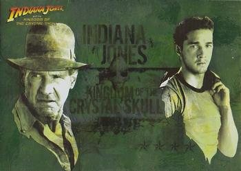 2008 Topps Indiana Jones and the Kingdom of the Crystal Skull - Foil #8 Indiana Jones / Mutt Williams Front