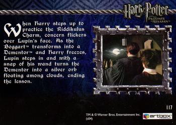 2004 ArtBox Harry Potter and the Prisoner of Azkaban Update Edition #117 Ending the Lesson Back