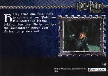 2004 ArtBox Harry Potter and the Prisoner of Azkaban Update Edition #161 A Valiant Effort Back