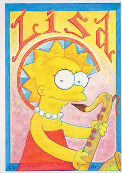 2002 Panini Simpsons Mania! #70 Craig Bartlett Front